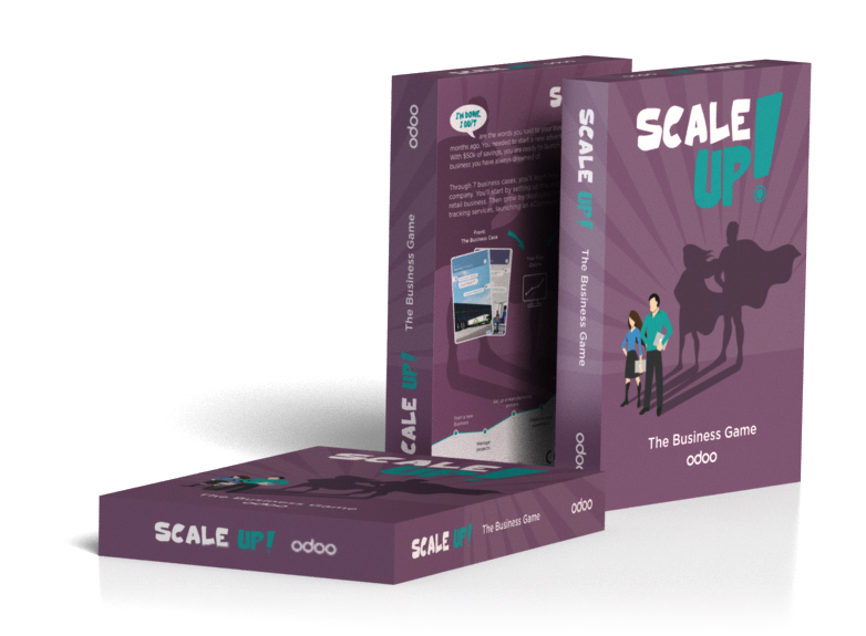 El joc empresarial Scale-Up! Caixes del joc empresarial Scale-Up!